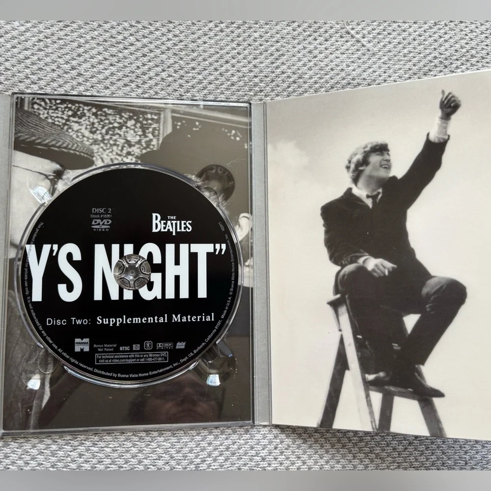 THE BEATLES - Miramax Collector's Series “Hard Day’s Night” DVD Box Set - Picture 6 of 6